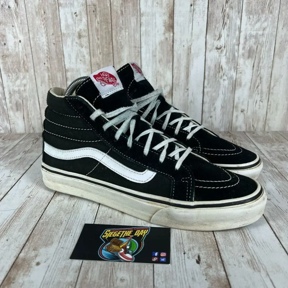 Vans high top sk8 high black -
Womens 9